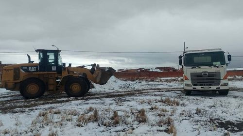 Gestión de riesgos reporta rebalses tras nevada y pide evitar falsas alertas