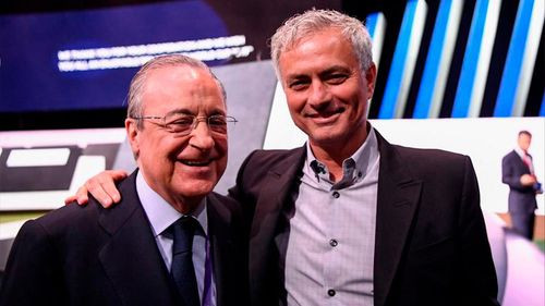 Mourinho y el mensaje que recibió  de Florentino: &quot;Has regresado a  un equipo de tu nivel&quot;