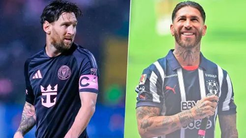 El reencuentro de Messi y Sergio  Ramos