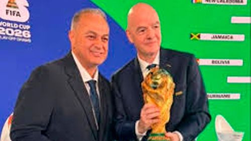 Costa estuvo presente en el sorteo del repechaje rumbo al Mundial 2026