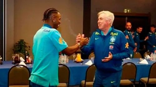Ancelotti deja fuera de la  convocatoria a Vinicius para las  eliminatorias sudamericanas