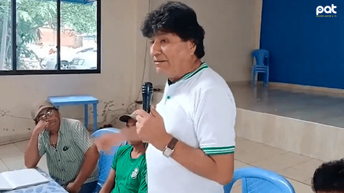 Morales acusa a delegación de Warnes de traición y vínculos con Cronenbold