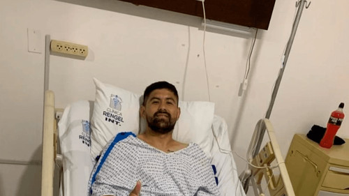 Luis Cárdenas fue operado con éxito y estará fuera entre 4 y 5 semanas