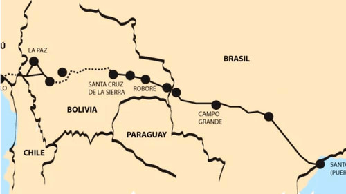  Bolivia y Brasil retoman el proyecto del corredor bioceánico central para fortalecer la integración regional