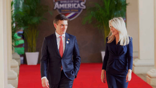 Rodrigo Paz llega a Miami para participar en la cumbre “Escudo de las Américas”