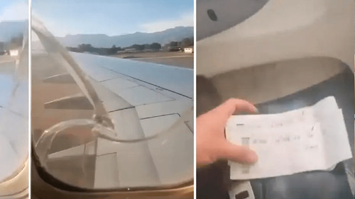  Pasajero denuncia que un vuelo de BoA aterrizó de emergencia por ventanilla rota