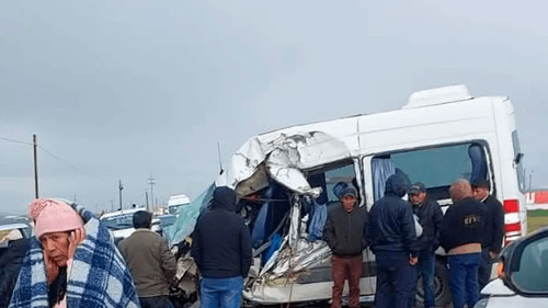 Tragedia en Puno: Accidente de tránsito deja un muerto y varios heridos de agrupación musical peruana