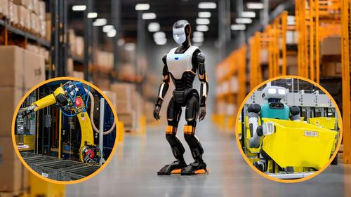 Amazon iguala presencia de robots y empleados en sus almacenes