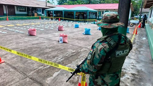 Golpe al narcotráfico en el Chapare: destruyen laboratorios, fábricas de droga y una pista clandestina