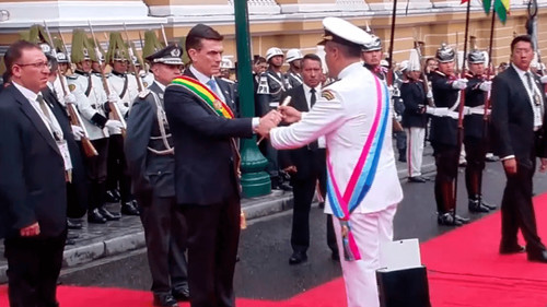 Presidente Rodrigo Paz posesiona al nuevo Alto Mando Militar de las Fuerzas Armadas