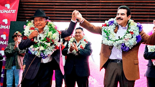 Rafael ‘Tata’ Quispe se suma a la candidatura de Manfred Reyes Villa