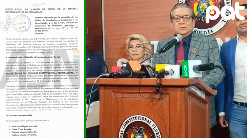 TSJ formaliza denuncia penal contra magistrados del TCP por usurpación