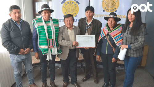 Comibol recibe terreno para construcción de Planta Refinadora de Zinc en Potosí