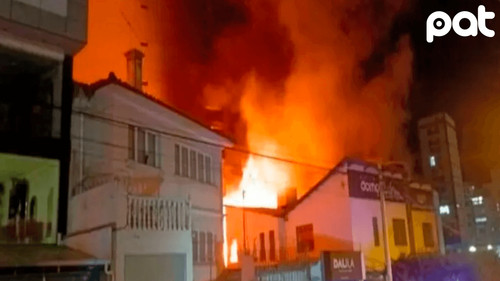 Incendio en Sopocachi fue controlado por vecinos y bomberos