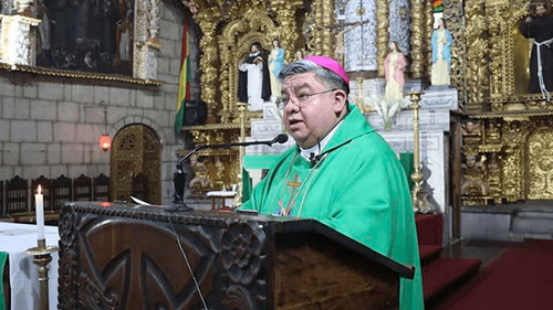 Obispo de El Alto pide mayor seguridad como “regalo” por el Bicentenario