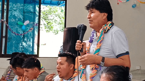 Evo Morales asegura estar preparado para resistir intervención en el Trópico