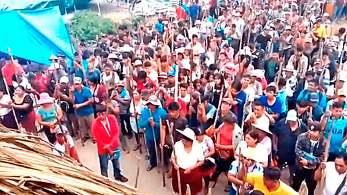 Vigilia en Cochabamba para proteger a Evo Morales