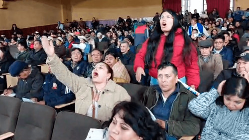 Inicia socialización del contrato del litio en Potosí en medio de tensiones 