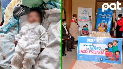 Defensoría protege a recién nacido abandonado por madre en situación de calle