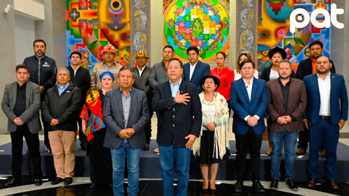 Imagen de Luis Arce desea éxito a paz y pide unidad nacional 